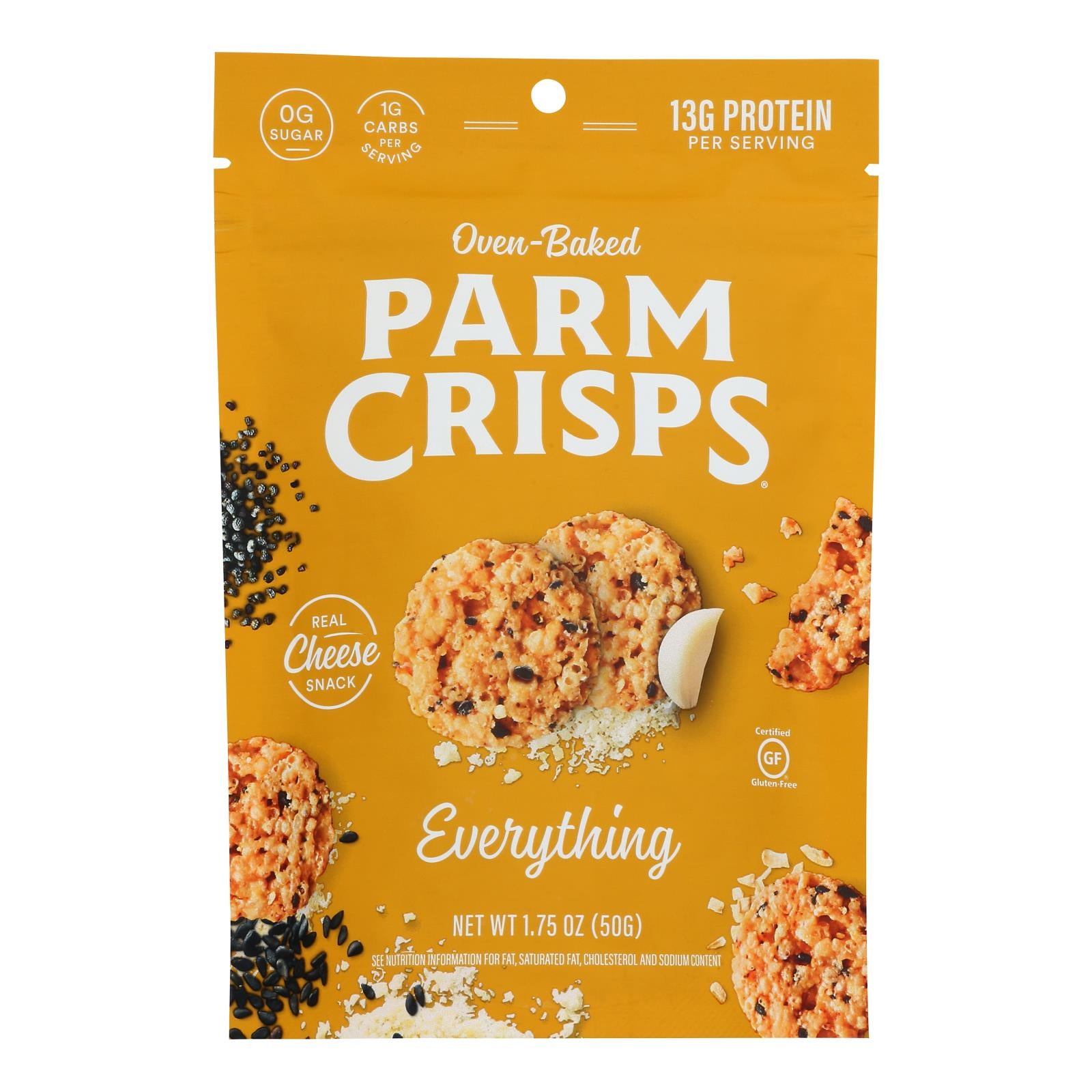 Parm Crisps - Parm Crisp Everything - Case of 12-1.75 Ounce