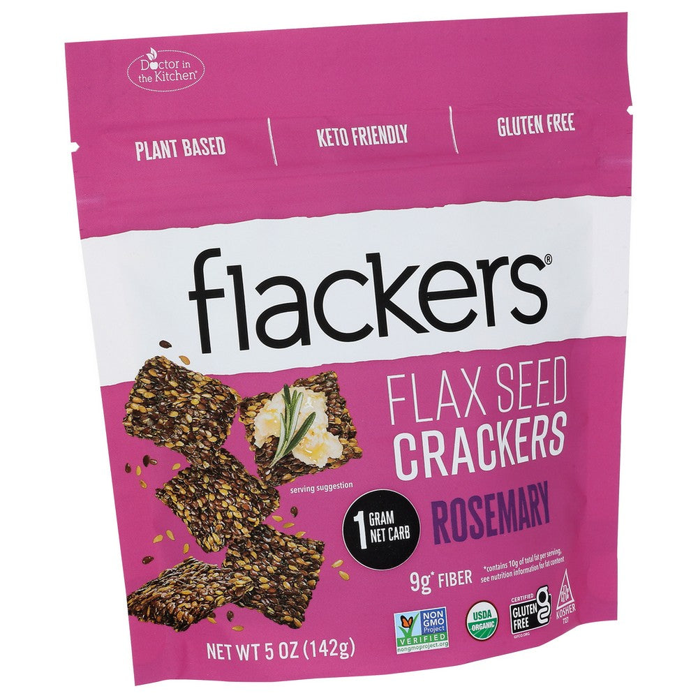 Doctor In The Kitchen Cracker Flxsd Rsmry - 5 Ounce, Case of 6