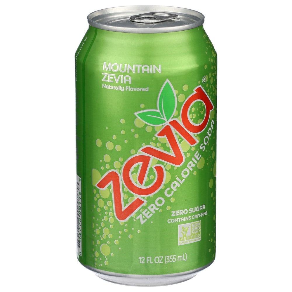 Zevia Soda Mountain Z 6pk - 72 Fluid Ounce, Case of 4