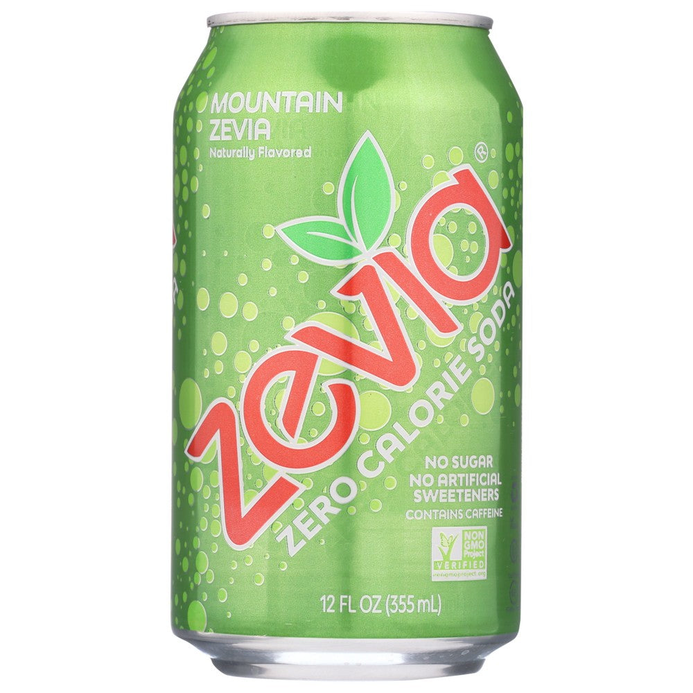 Zevia Soda Mountain Z 6pk - 72 Fluid Ounce, Case of 4