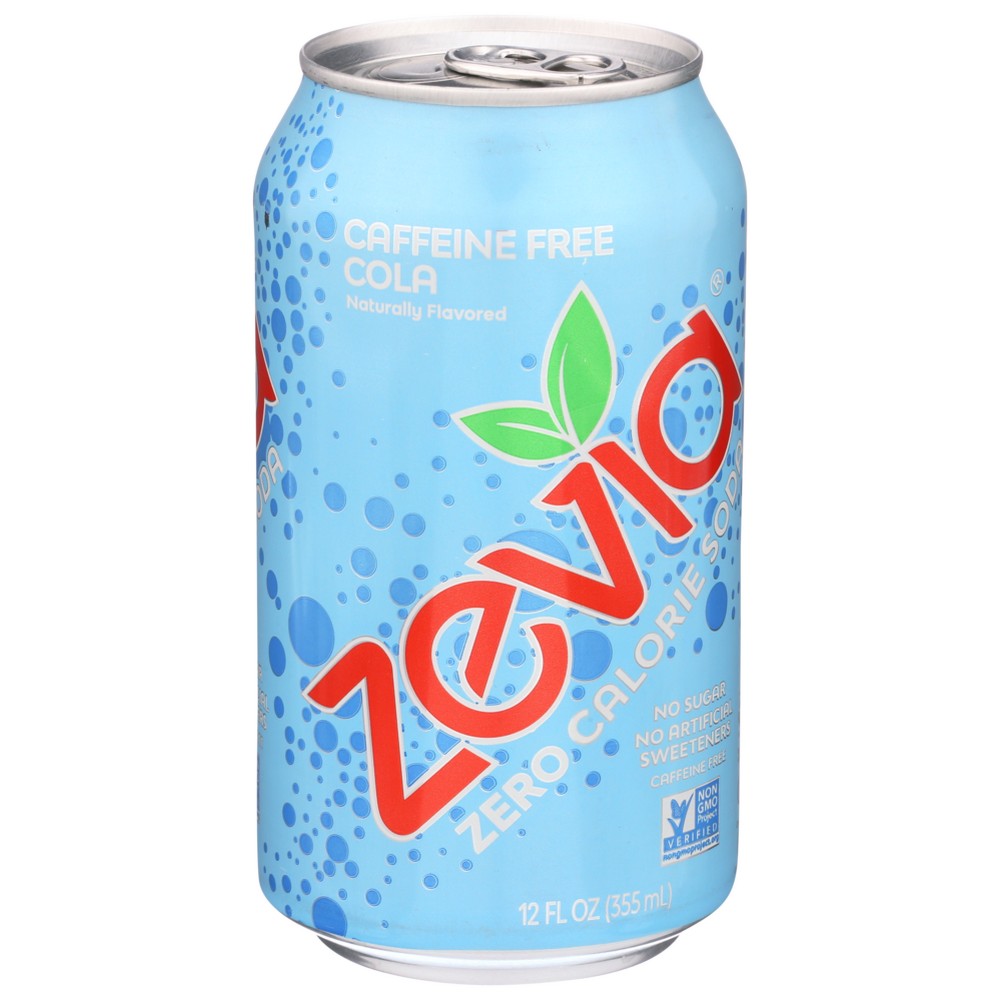 Zevia Soda Cola Cf 6pk - 72 Fluid Ounce, Case of 4