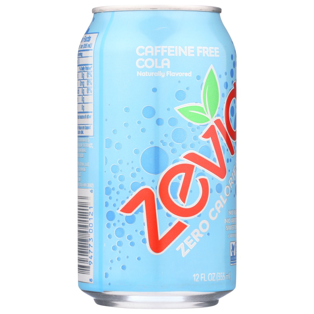 Zevia Soda Cola Cf 6pk - 72 Fluid Ounce, Case of 4