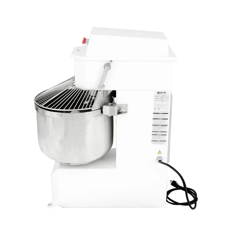 Doyon AEF025SP Spiral Mixer, 88 lb. dough capacity, 2 speeds, programmable digital control, stationary stainless