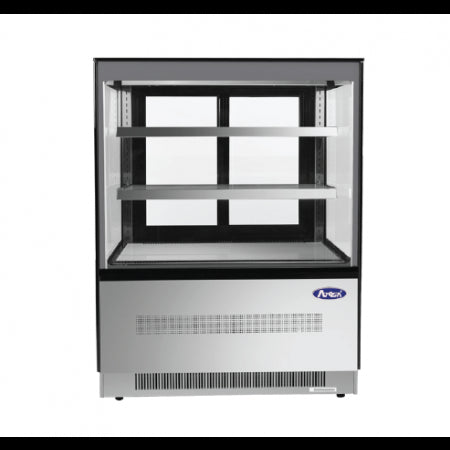 Atosa RDCS-35 Floor Model Square Display Refrigerated Merchandiser