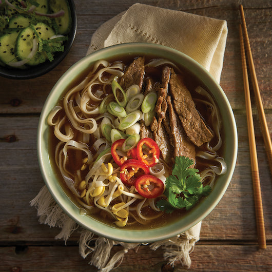 Broth Beef Pho Frozen Ready-To-Use Gluten Free 6 Pound Each - 4 Per Case.