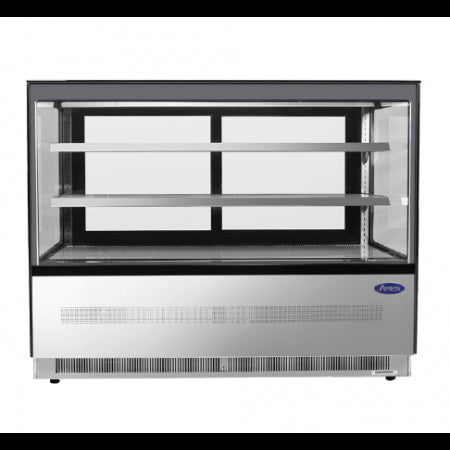 Atosa RDCS-60 Floor Model Square Display Refrigerated Merchandiser