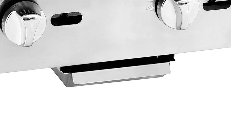 Atosa ATMG-48 Cookrite Heavy Duty Griddle, Gas, Countertop, 48"w X 28-3/5"d X 15-1/5"h