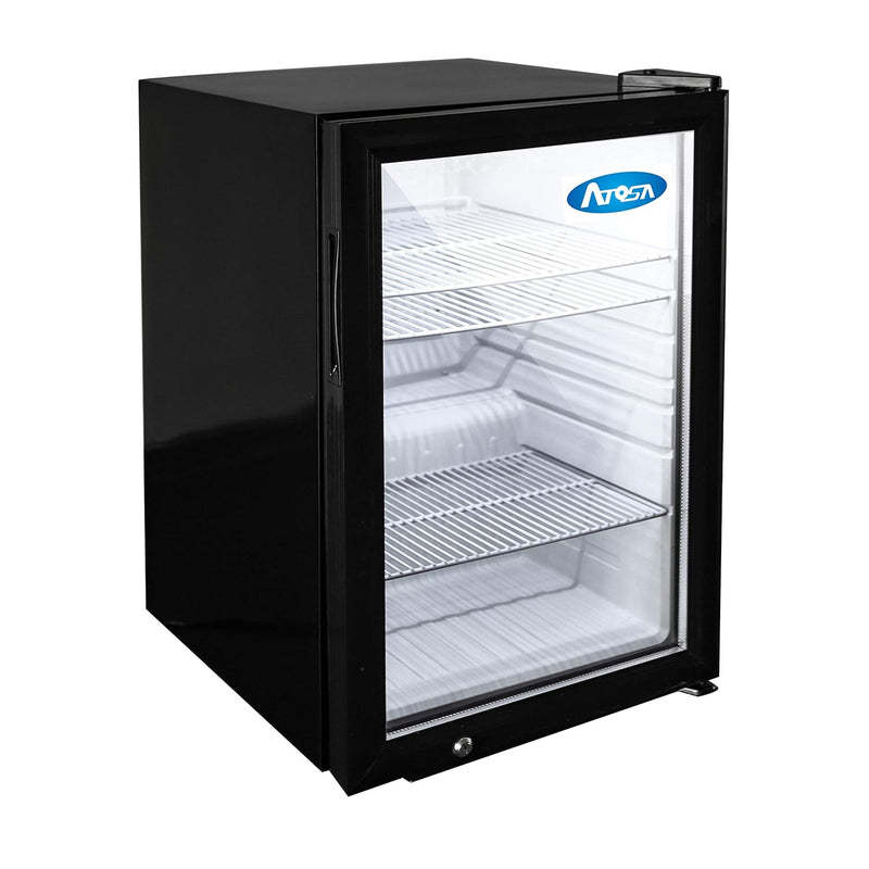 Atosa CTD-3 Refrigerator Merchandiser, Countertop, One-section, 17-1/4"w X 19-3/4"d X 27-1/2"h