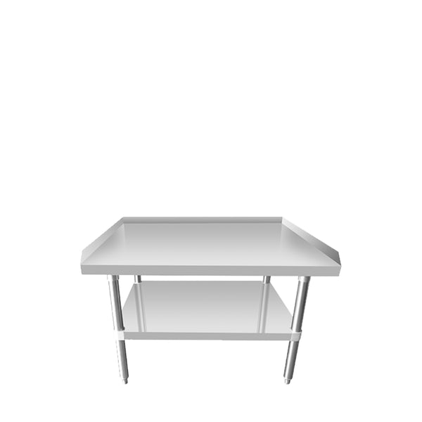 Atosa ATSE-3036 Mixrite Equipment Stand, 36"w X 30"d X 24"h, Stainless Steel Top With Upturn On Rear