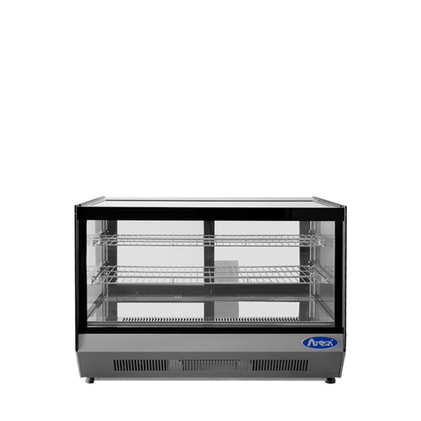 Atosa CRDS-56 Refrigerated Display Case, Countertop, 35-2/5"w X 22-1/10"d X 26-2/5"h, 5.6 Cu. Ft.