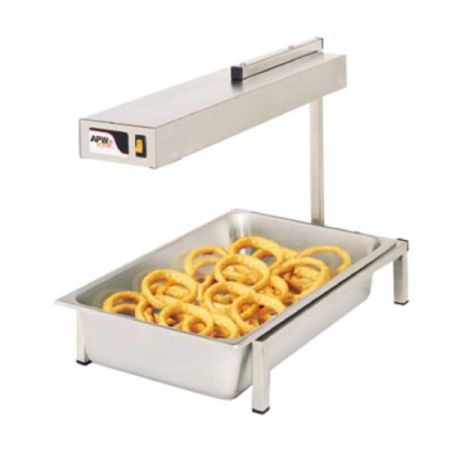 APW Wyott PD-1A French Fry Warmer, portable, tubular metal heater rod, holds 12" x 20" of fractional pans
