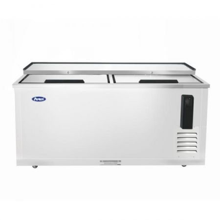 Atosa MBC65GR Bottle Cooler, 64.8"w X 27.8"d X 36.62"h, Self-contained Side Mount