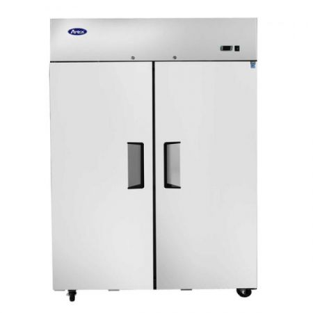 Atosa MBF8002GR Freezer, Reach-in, Two-section, 51-7/10"w X 31-7/10"d X 81-3/10"h, Top Mount
