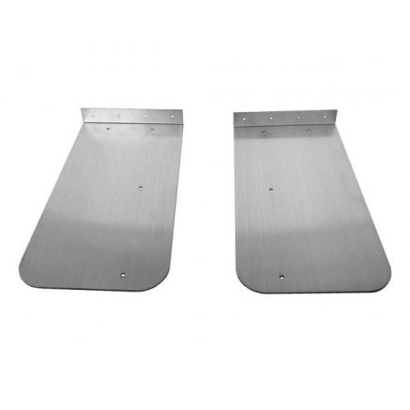 Atosa MRS-HS-14SP Side Splash, For 14" Hand Sinks, 18/304 Stainless Steel (pair)