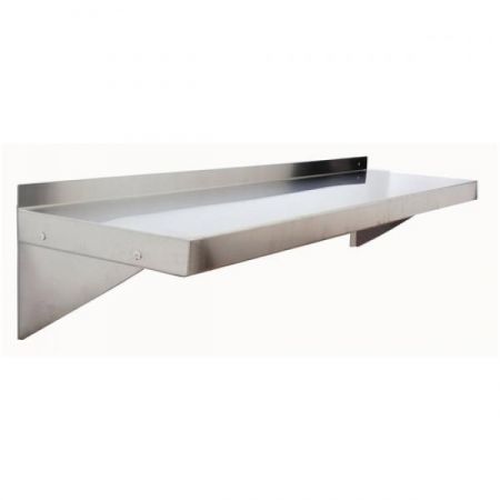 Atosa SSWS-1236 Mixrite Shelf, Wall-mounted, 36"w X 12"d X 10"h, 18/304 Stainless Steel, Nsf, Kd