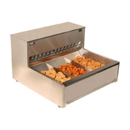 Carter Hoffman CNH28 Crisp N Hold Fried Food Station, 4 sections, circulated air heating, 1780 cubic in.,