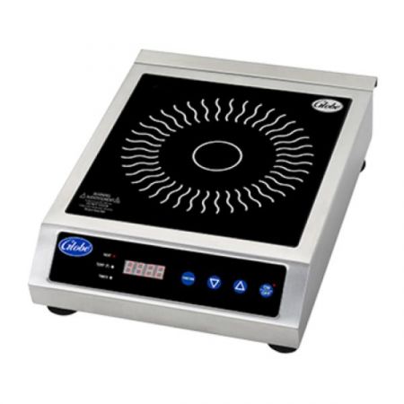 Globe GIR18 Induction Range, countertop, electric, for continuous use, 140° to 460°F temperature