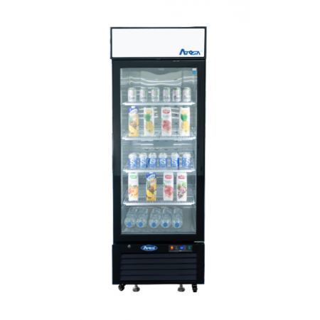 Atosa MCF8725GR Refrigerator Merchandiser, One-section, 24-1/5"w X 24"d X 76-1/5"h, Bottom-mounted