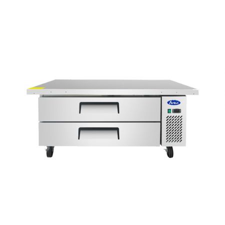 Atosa MGF8451GR Chef Base, One-section, 52"w X 33"d X 26-3/5"h, Side-mounted Self-contained