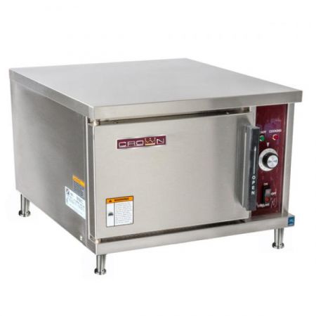 Crown SX-3 Convection Steamer, electric, countertop, steam generator, (1) 316 stainless steel compartment, (3)