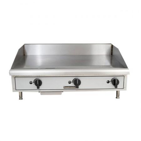 Toastmaster TMGM36 Griddle, countertop, natural gas, 36" W x 21" D cooking surface, (3) steel radiants