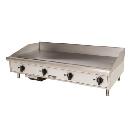 Toastmaster TMGM48 Griddle, countertop, natural gas, 48" W x 21" D cooking surface, (4) steel radiants