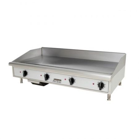 Toastmaster TMGE48 Griddle, electric, countertop, 48" W x 21" D cooking surface, (4) steel radiants, 3/4"