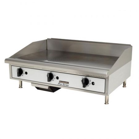 Toastmaster TMGT36 Griddle, countertop, natural gas, 36" W x 21" D cooking surface, (3) steel radiants