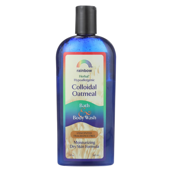 Rainbow Research Colloidal Oatmeal Bath and Body Wash - Fragrance Free - 12 Ounce