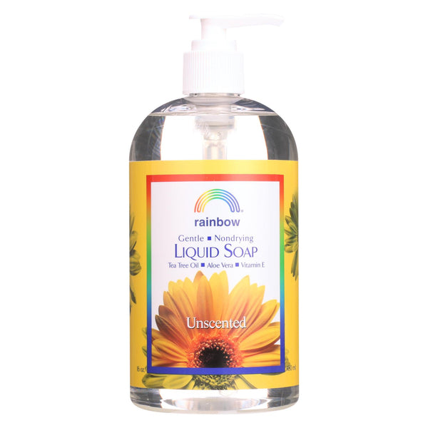 Rainbow Research Liquid Soap - Gentle NonDrying - Unscented - 16 fl Ounce