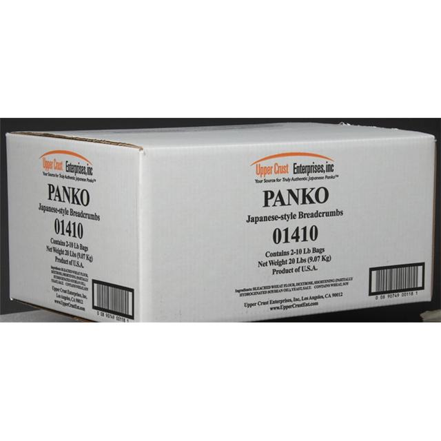 Panko Large Grind Authentic Japanese Bread Crumbs Trans Fat Non Gmo 10 Pound Each - 2 Per Case.