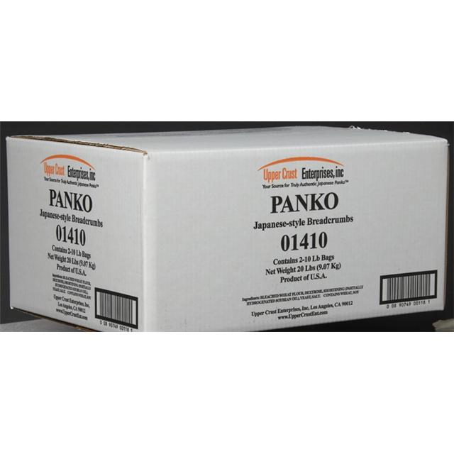 Panko Large Grind Authentic Japanese Bread Crumbs Trans Fat Non Gmo 10 Pound Each - 2 Per Case.