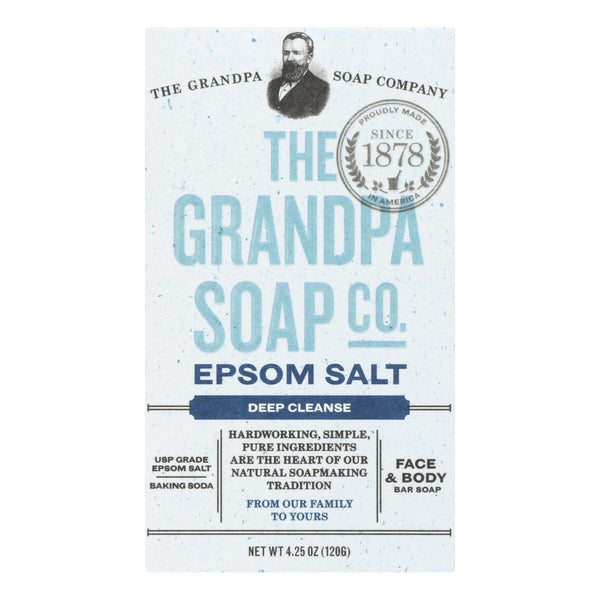 Grandpa Soap Bar Soap - Epsom Salt - 4.25 Ounce
