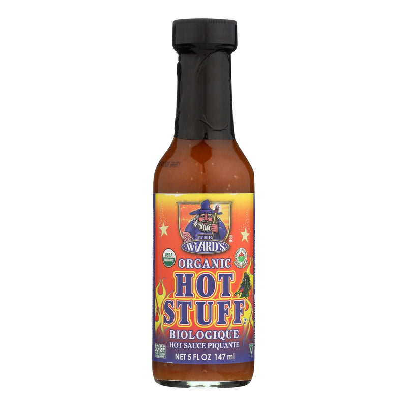 Wizard Sauce - Hot Stuff - Case of 12 - 5 Fl Ounce.