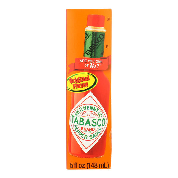 Tabasco Traditional Pepper Sauce Can  - Case of 12 - 5 Fluid Ounce