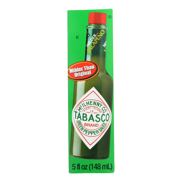 Mcilhenny Co. Tabasco Brand Green Pepper Sauce  - Case of 12 - 5 Ounce