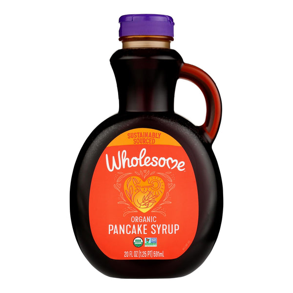 Wholesome Sweeteners Pancake Syrup - Organic - Original - 20 Ounce - case of 6
