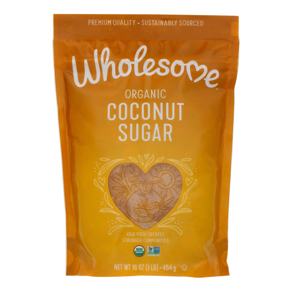 Wholesome Sweeteners Sugar - Organic - Coconut Palm - 16 Ounce - case of 6