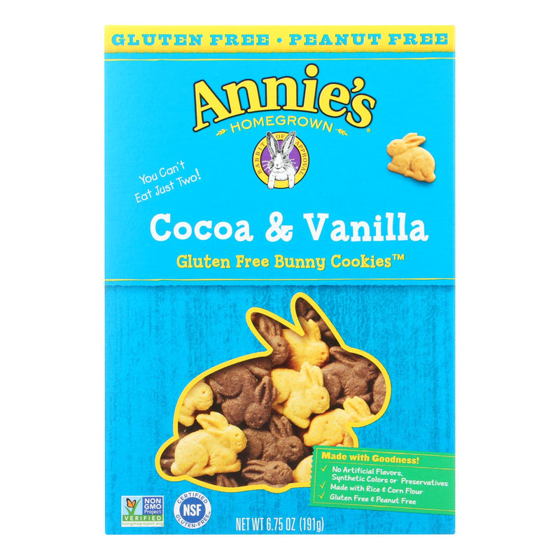 Annie's Homegrown Cocoa Bunnies Cereal - 10 oz box