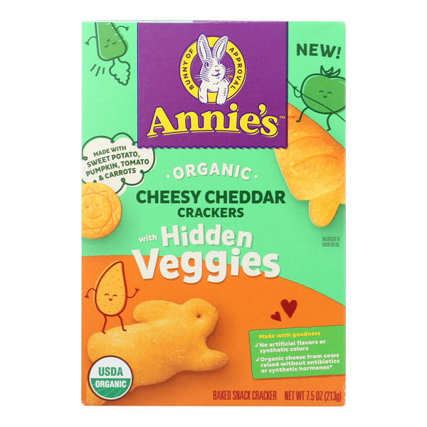 Annie's Homegrown - Crckr Chdr & Hid Veg - Case of 12-7.5 Ounce