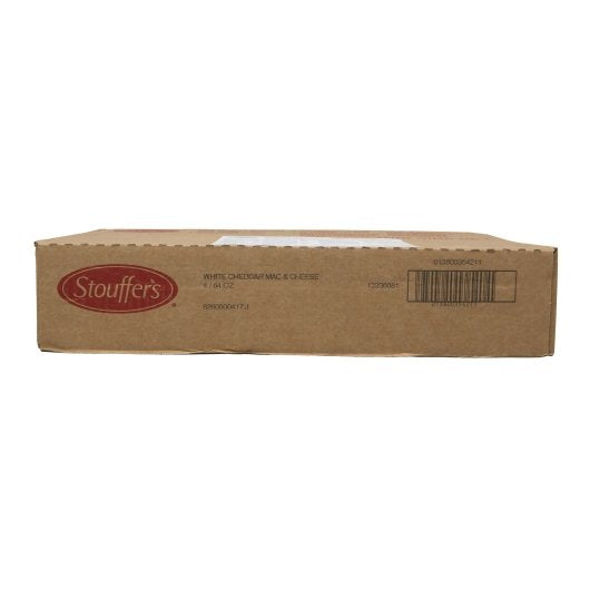 Stouffer's White Cheddar Macaroni & Cheese 4x4LB, 16 Pound Each - 1 Per Case.