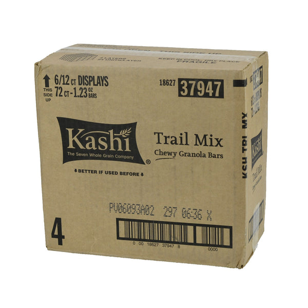 Kashi Chewy Granola Bars Trail Mix 1.2 Ounce Size - 72 Per Case.
