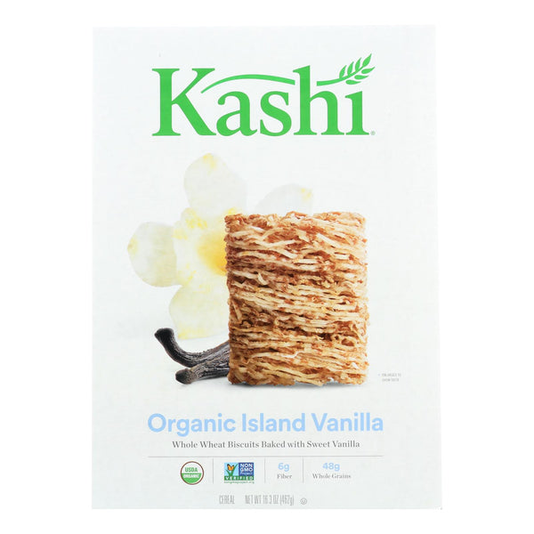 Kashi Cereal - Organic - Whole Wheat - Organic Promise - Island Vanilla - 16.3 Ounce - case of 12