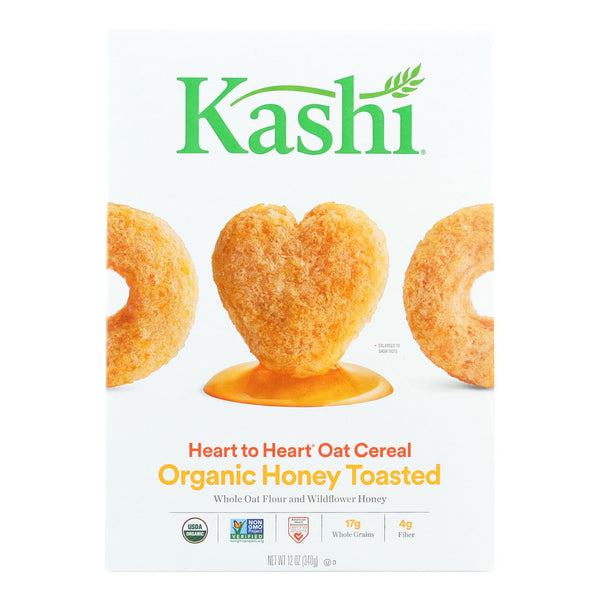 Kashi Cereal - Oat - Heart to Heart - Honey Toasted - 12 Ounce - case of 12