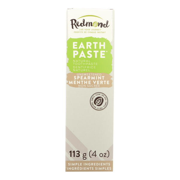Redmond Trading Company Earthpaste - Spearmint - 4 Ounce