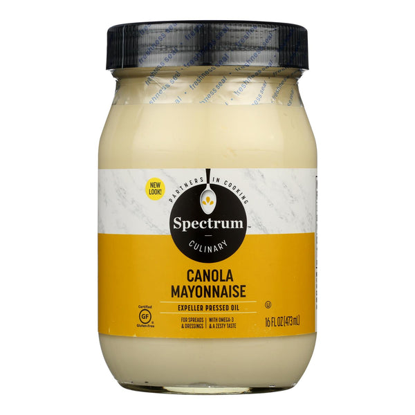 Spectrum Naturals Mayonnaise - Canola - 16 Ounce - case of 12