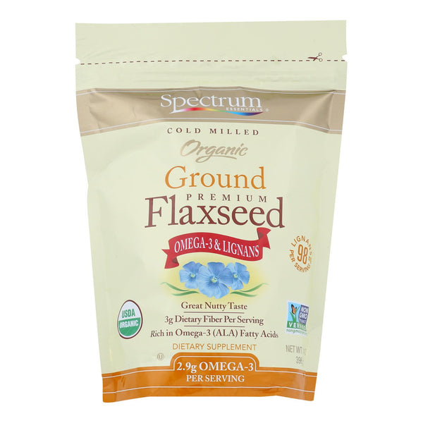 Spectrum Essentials Organic Ground Flaxseed - 14 Ounce