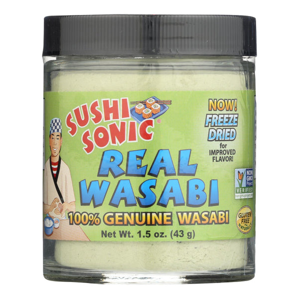 Sushi Sonic Freeze-Dried Real Wasabi  - Case of 12 - 1.5 Ounce