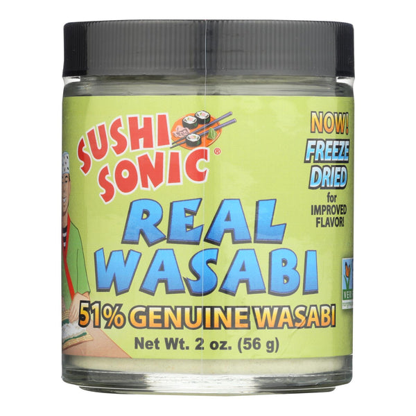 Sushi Sonic Real Wasabi Powder - Case of 12 - 2 Ounce