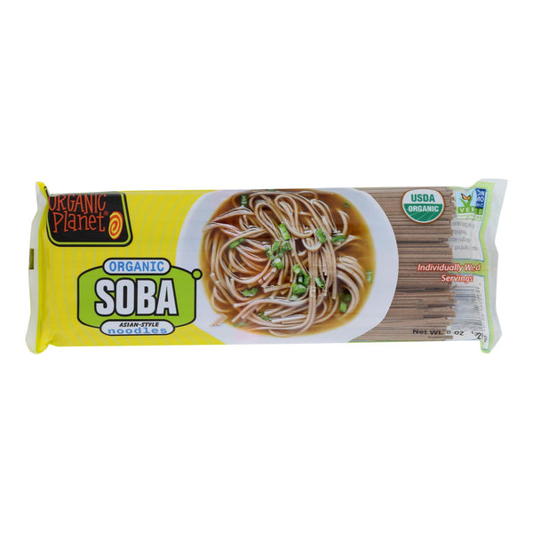 Organic Planet Organic Soba Noodles - Case of 12 - 8 Ounce.